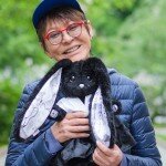 Благотворительный арт-проект «Звёздные хобби помогают детям»: Татьяна Навка, Денис Симачев и Сергей Сафронов превратились в зайцев!