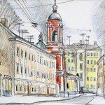 Выставка «Художник думает рисунком» в МВК Школы акварели Сергея Андрияки